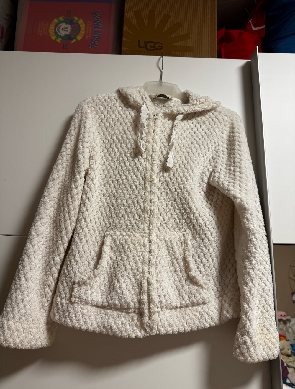 schöne Flausch Jacke 36