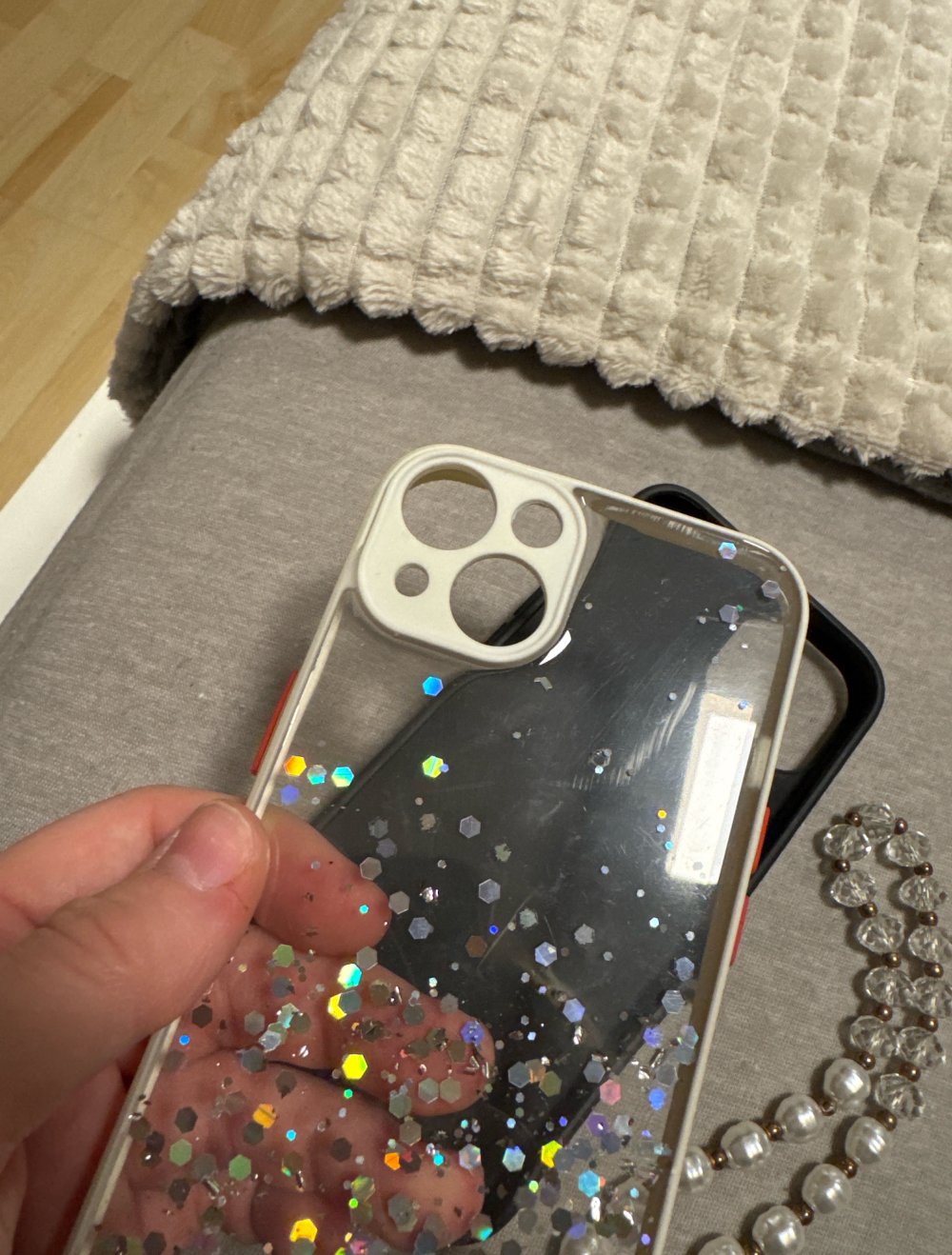 IPhone 13 Glitzer Hülle
