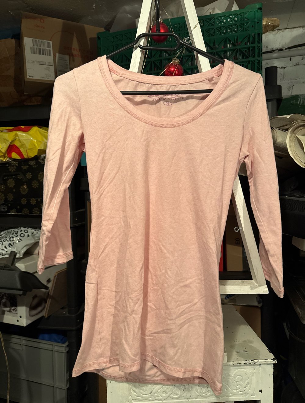 schönes Basic Sweatshirt rosa