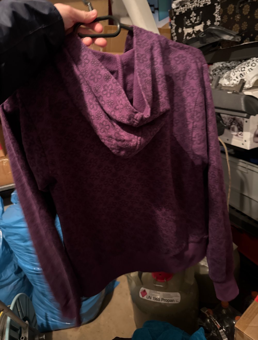 lila Sweatshirt Jacke 176