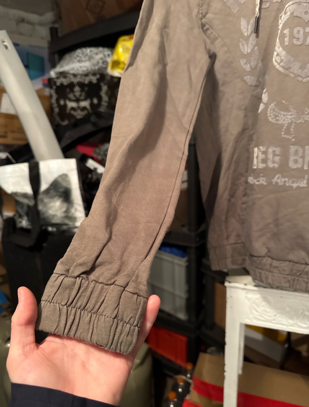 Rock Angel Pullover mit Kapuze