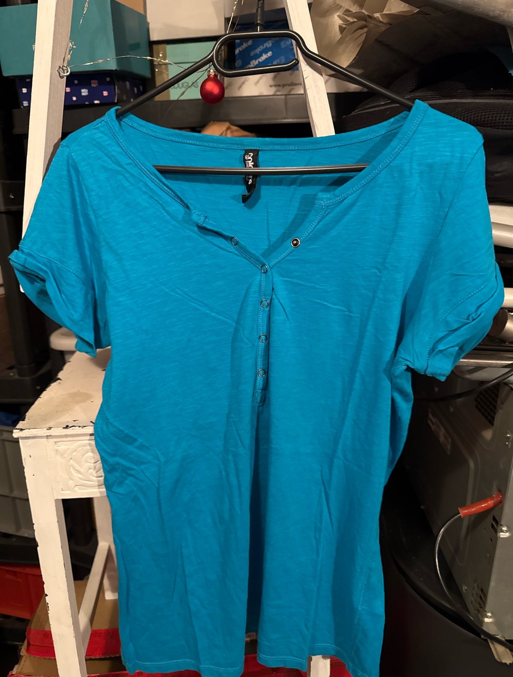 Schönes Basic Türkises tshirt