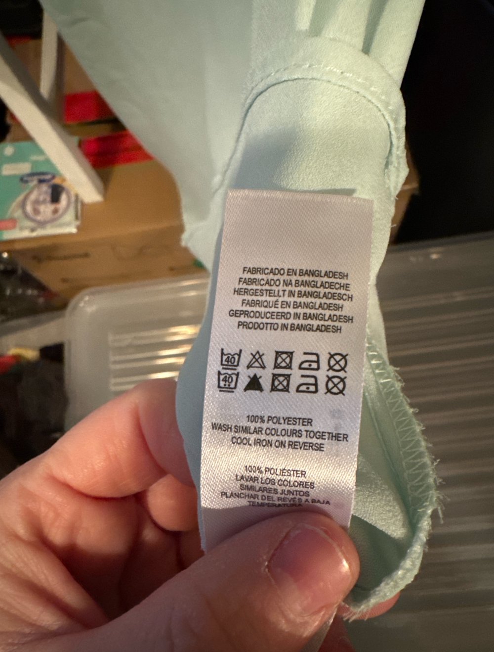 Schönes locker fallendes top mint