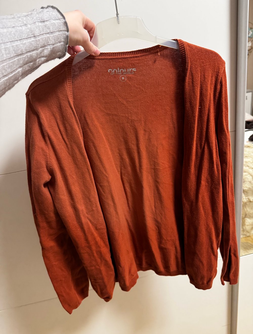 brauner Cardigan M