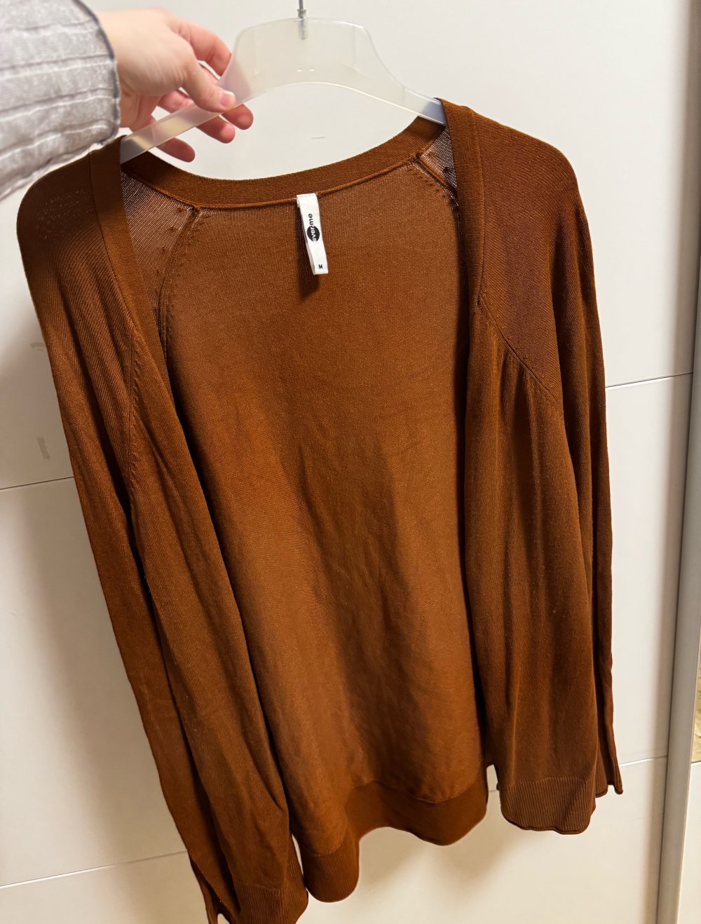 brauner Cardigan M