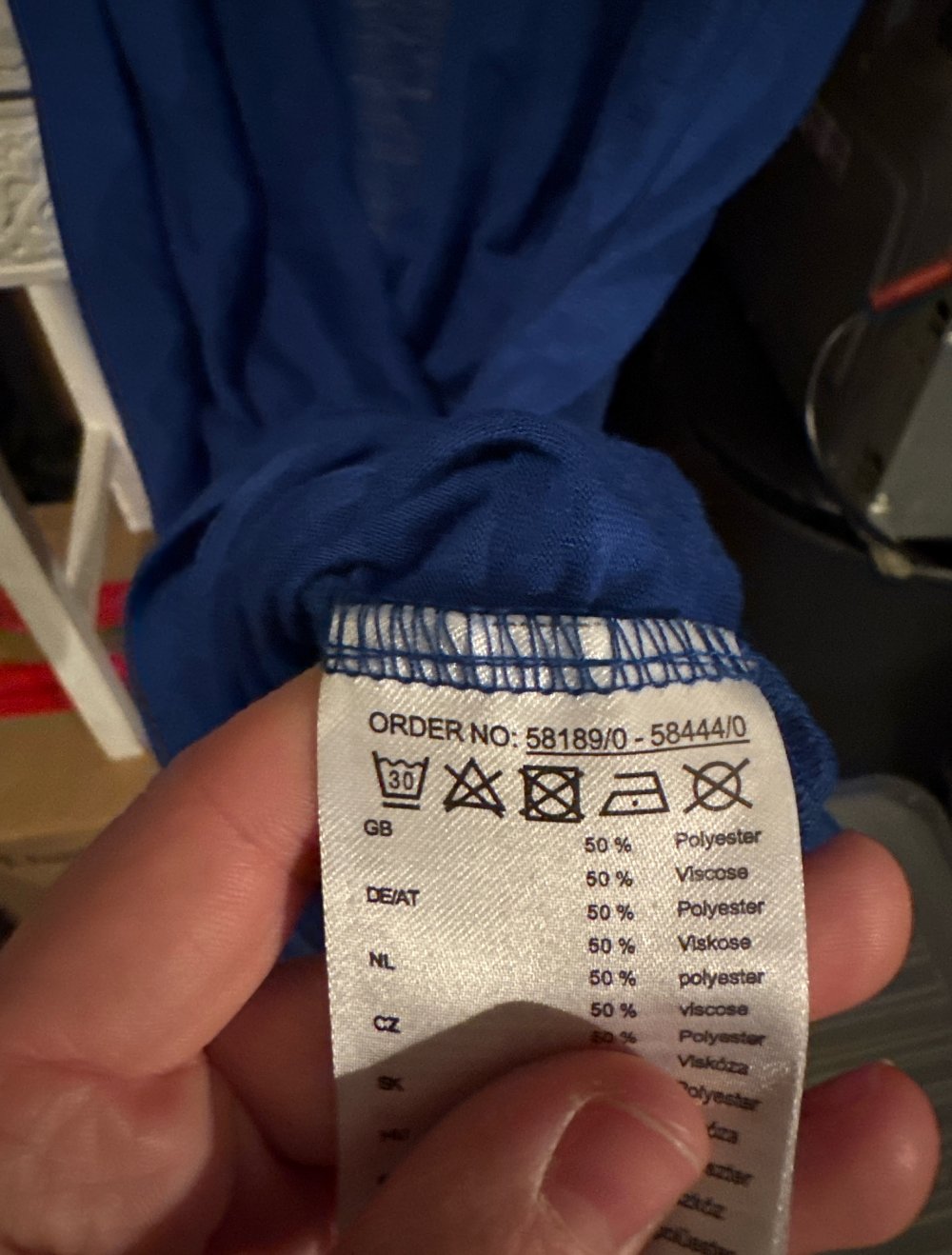 schönes elegantes dunkel blaues Shirt S