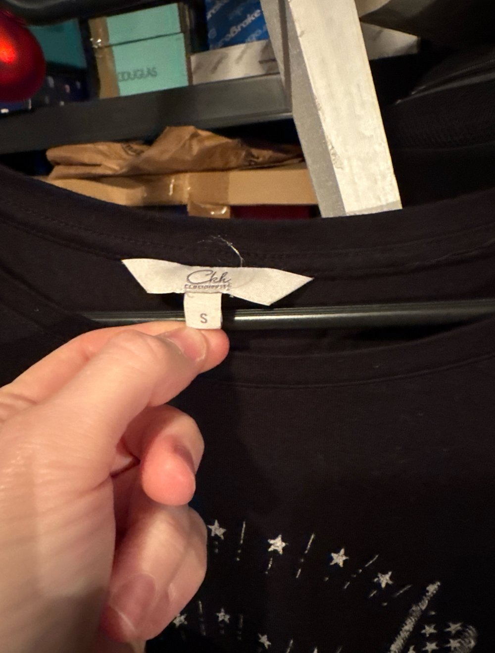 schönes tshirt in schwarz mit Adler