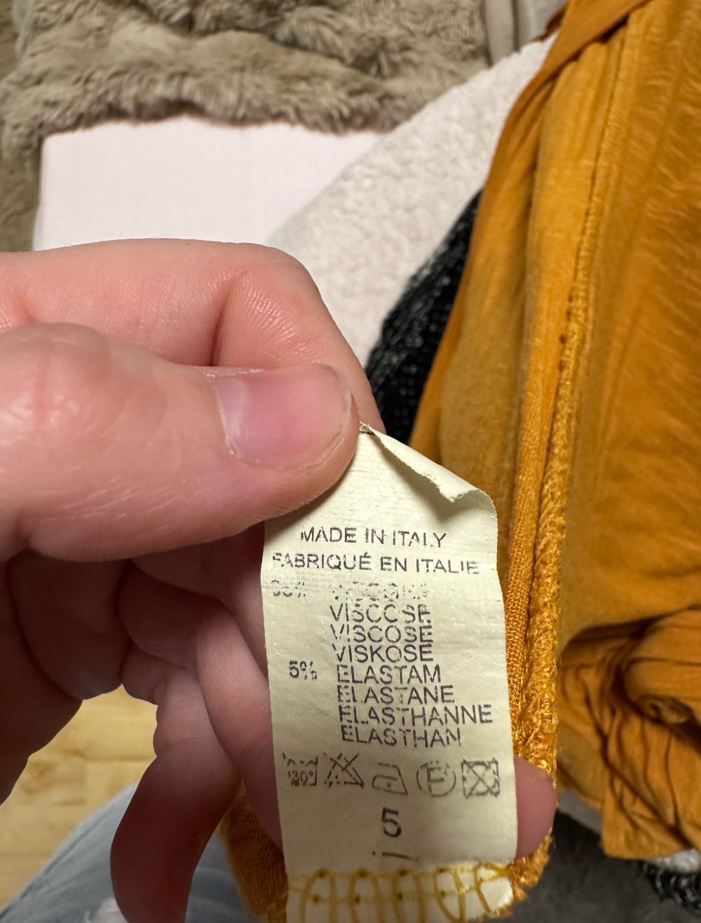 Senf gelber Cardigan