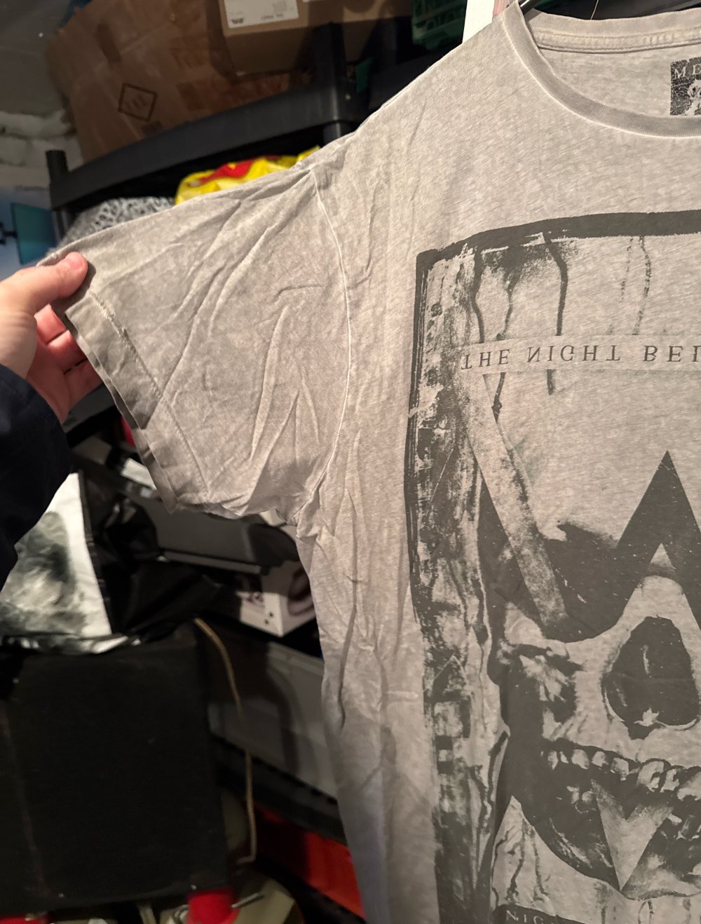 Herren Totenkopf tshirt M