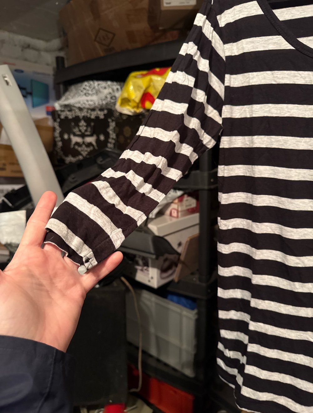 Schönes Streifen Sweatshirt