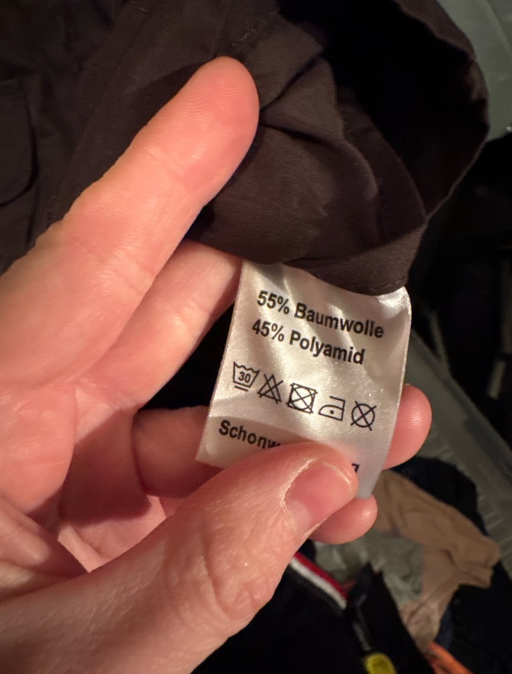 braune dünne Weste S 36/38