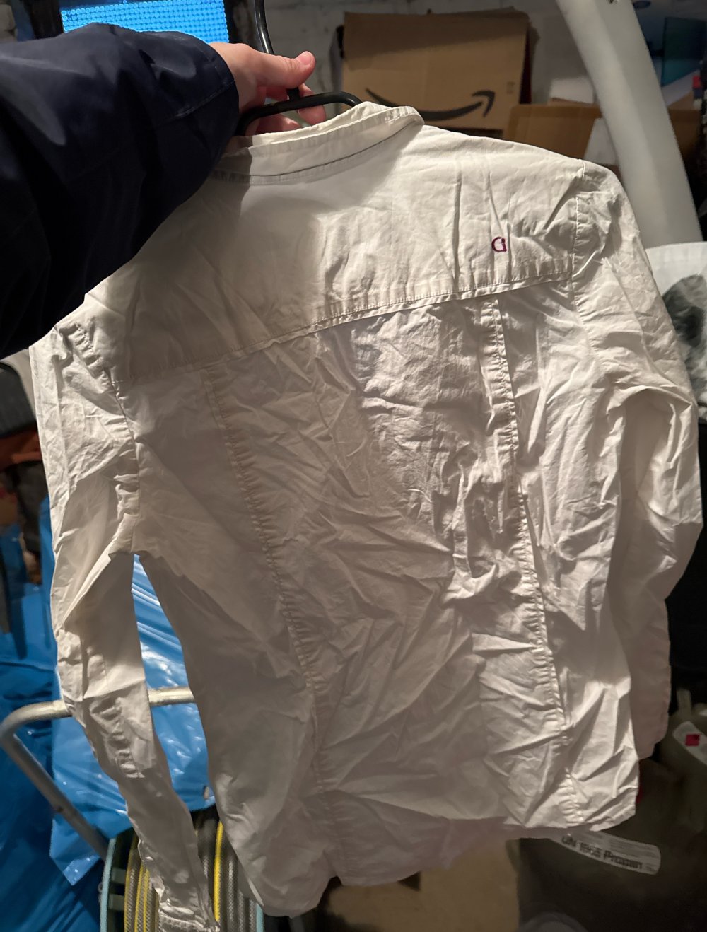 weiße Bluse