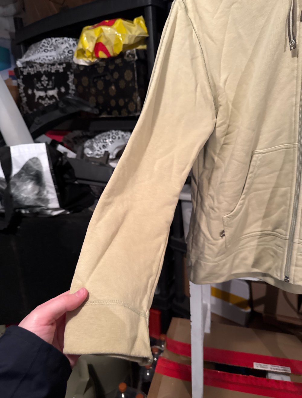 apfelgrüne Esprit Sweatshirt Jacke S