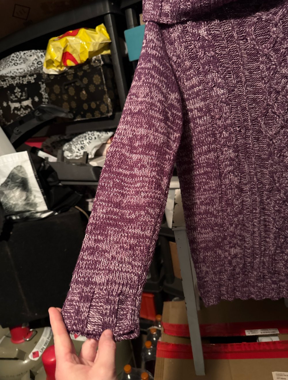 Schöner Strick Pullover