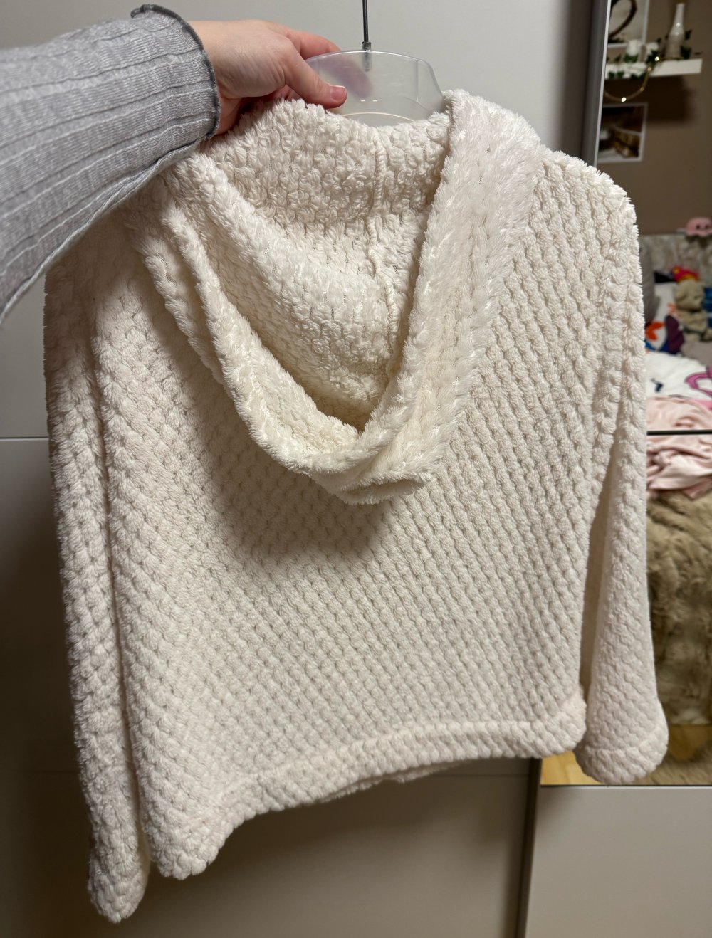 schöne Flausch Jacke 36