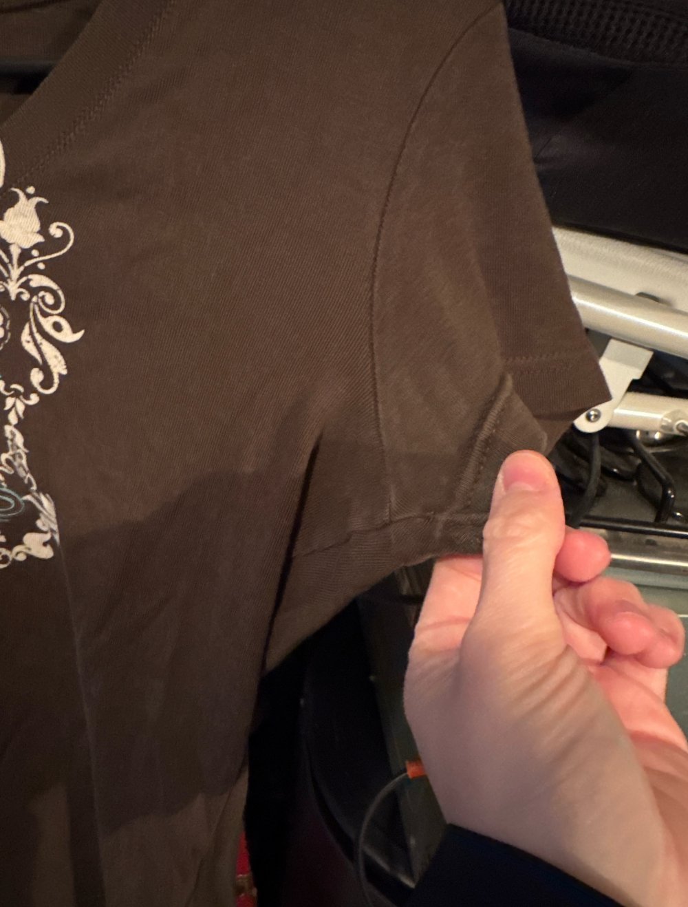 Esprit tshirt in braun S