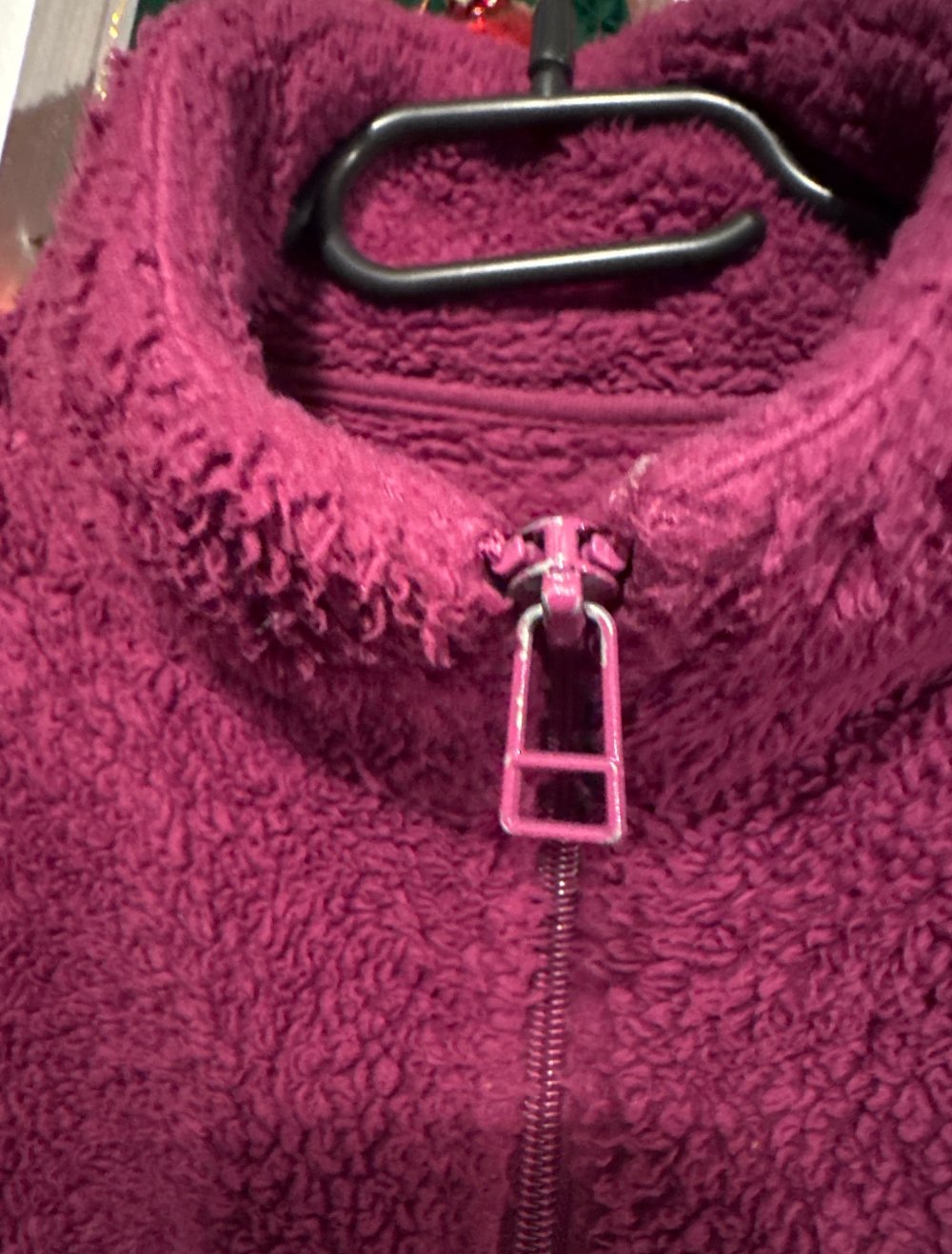 weiche Teddy Jacke