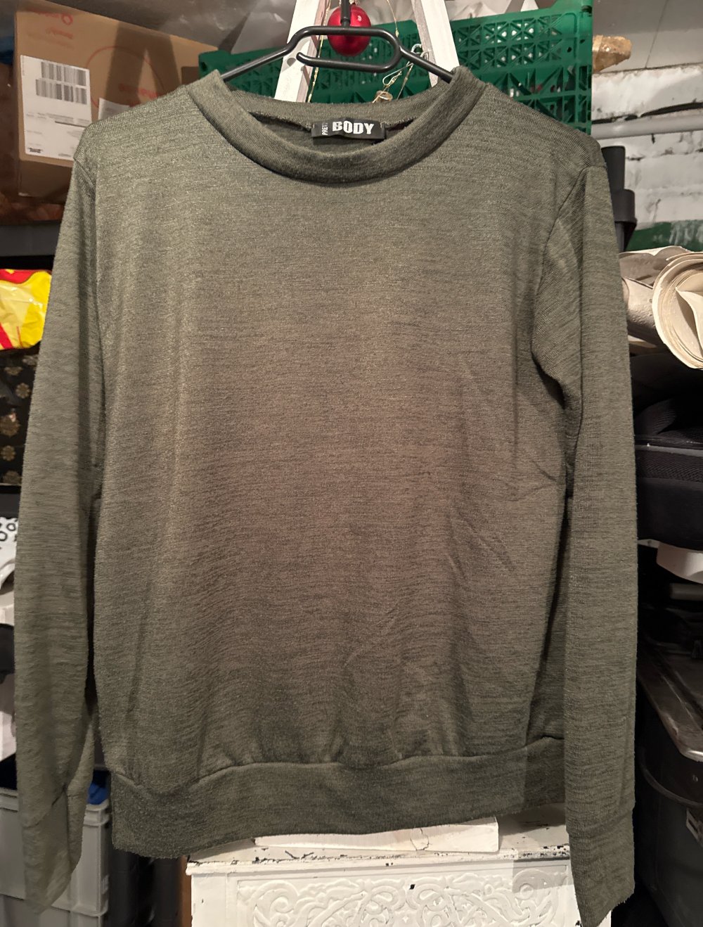 Schönes Khaki Sweatshirt