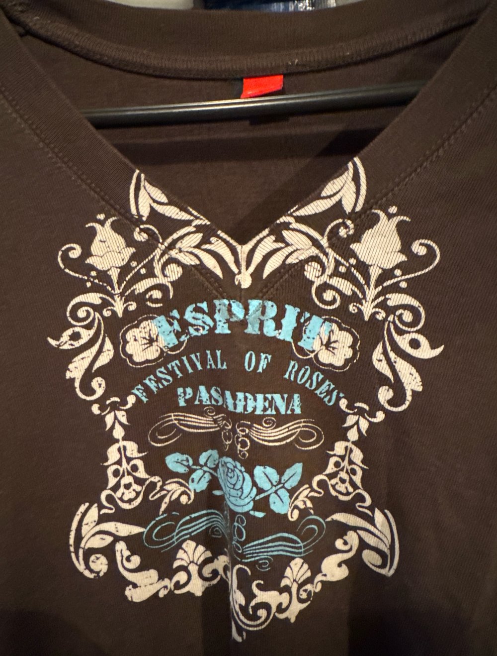 Esprit tshirt in braun S