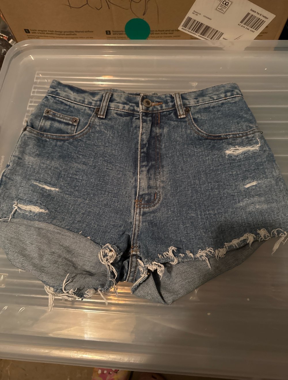 Vintage kurze Jeans