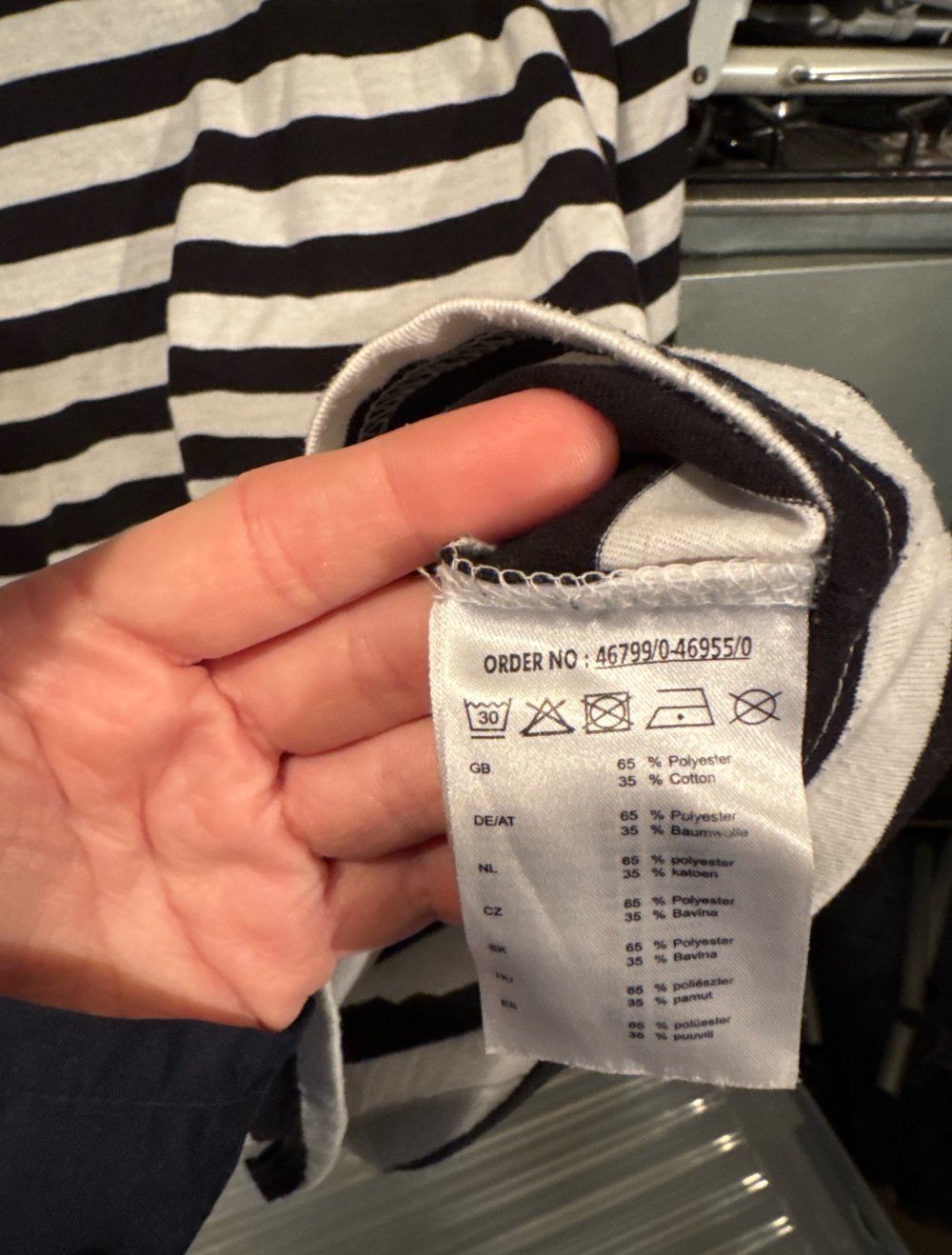 schönes Streifen Sweatshirt