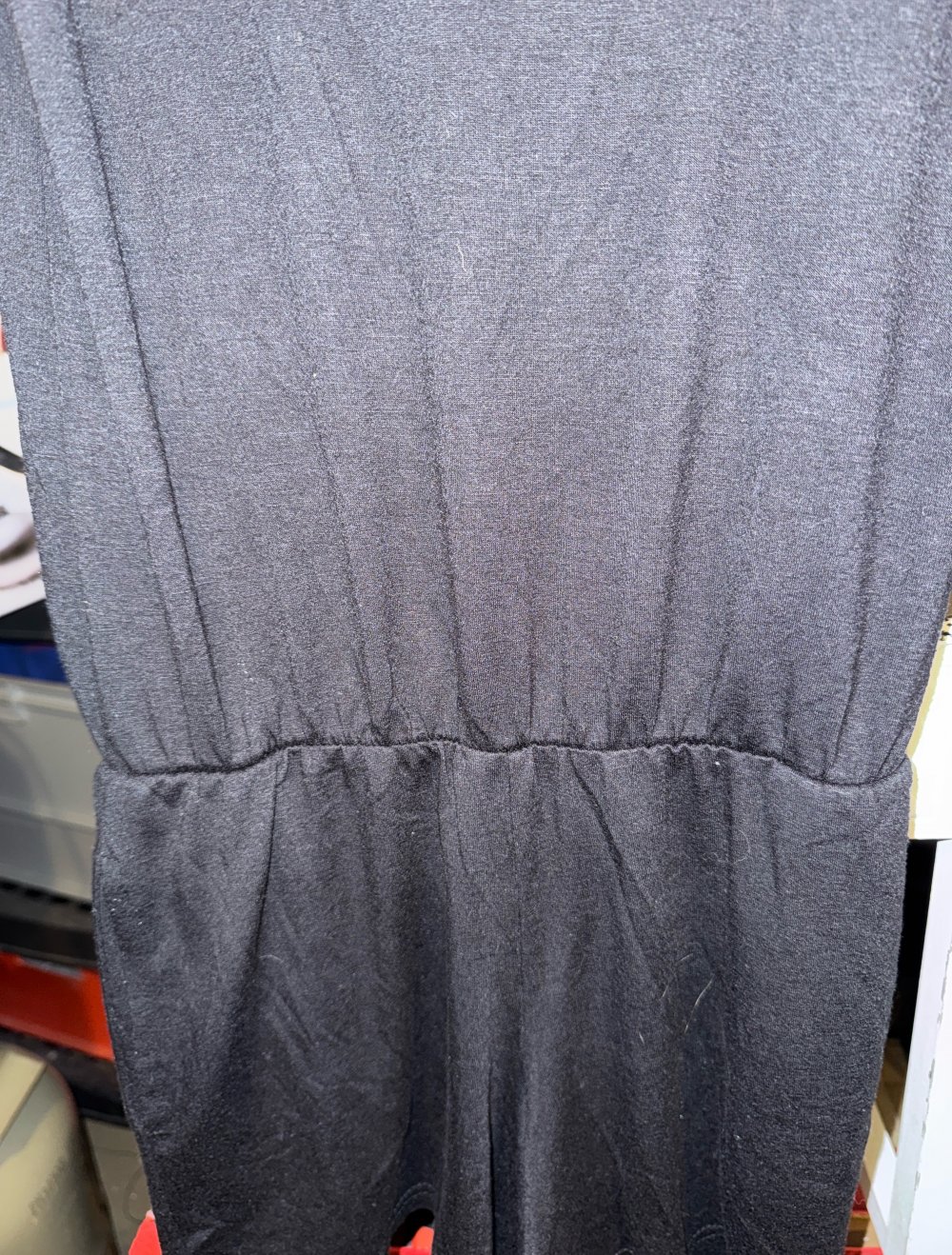 schwarzer jumpsuit S/M