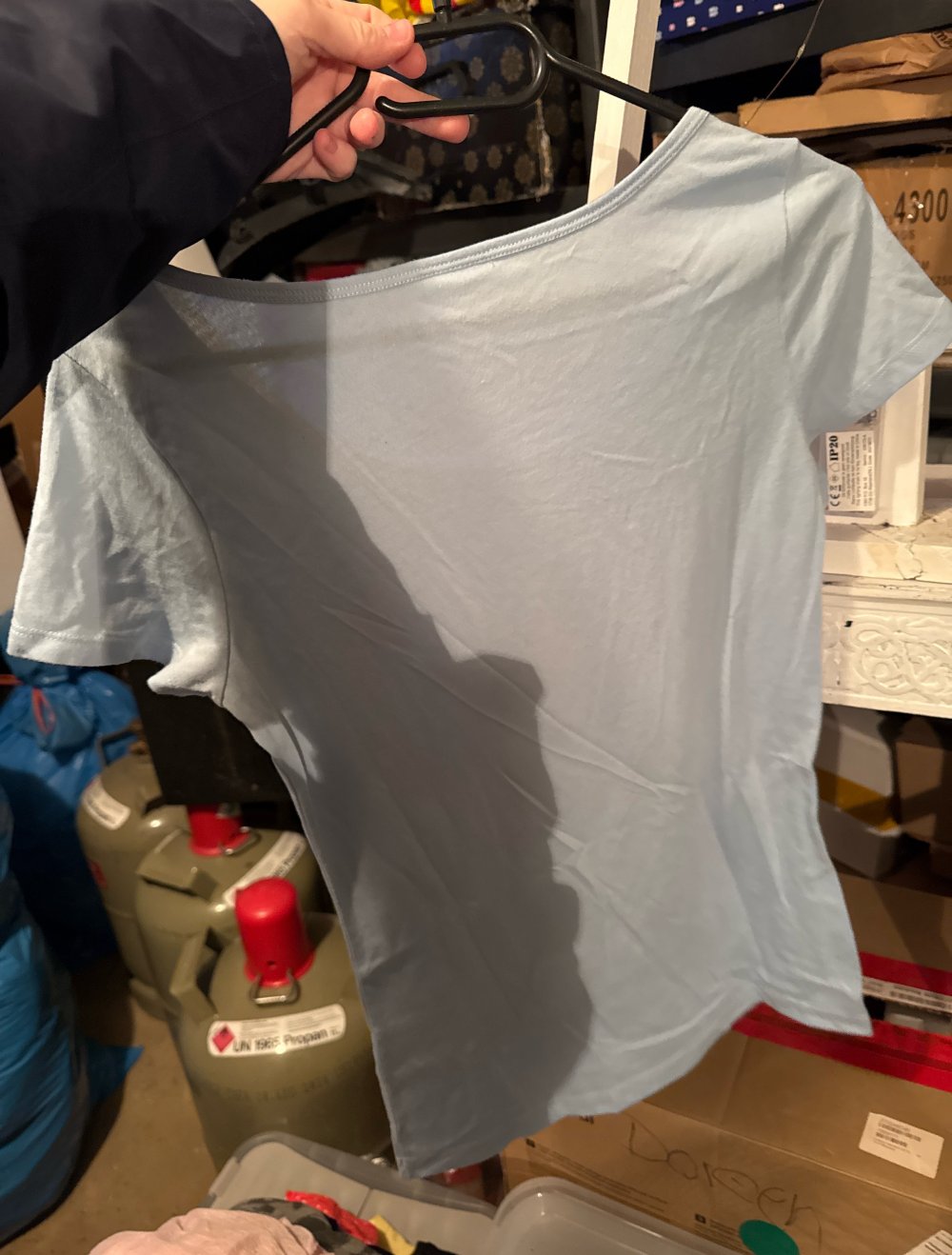 Schönes hell blaues Esprit tshirt