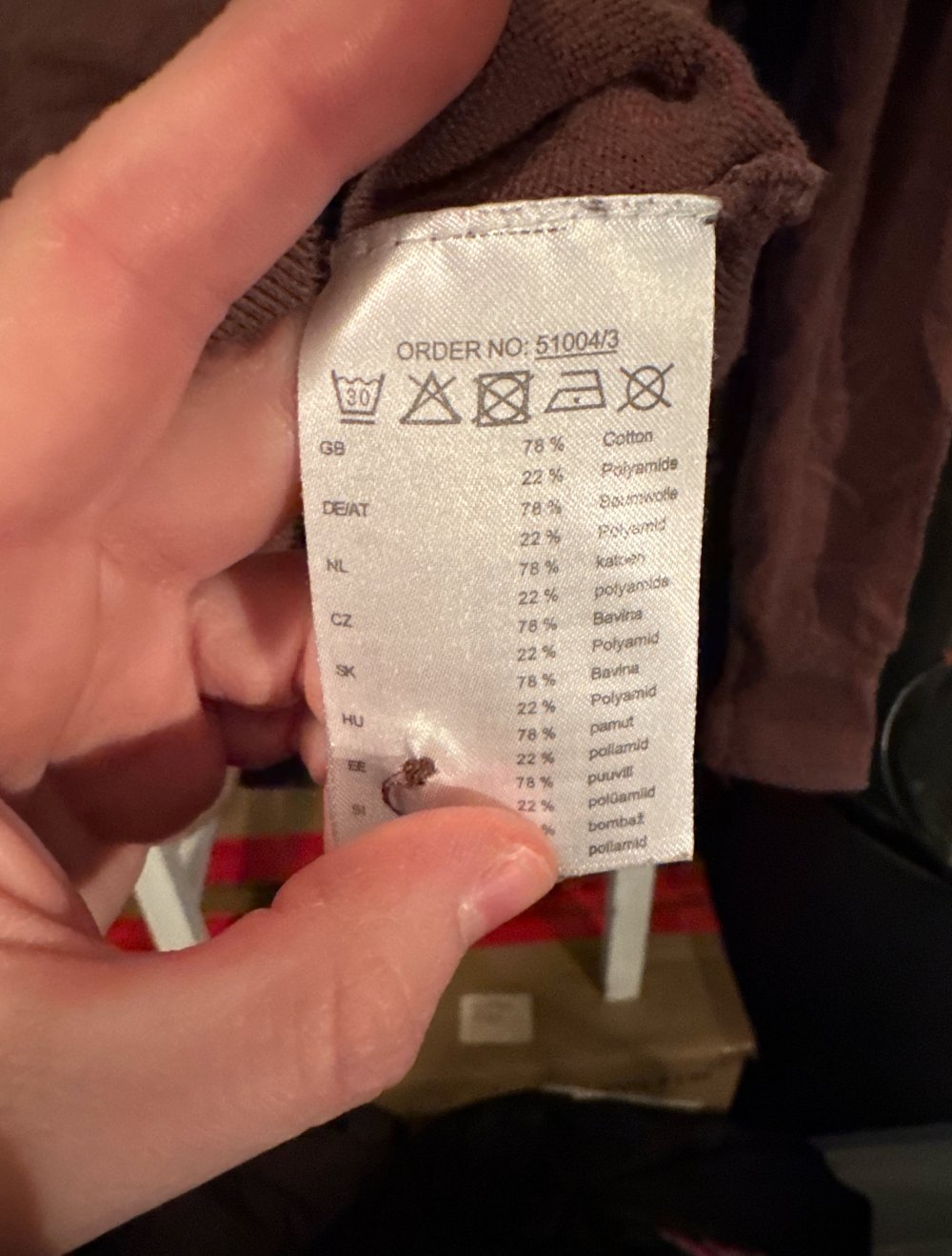 schöner brauner Cardigan M