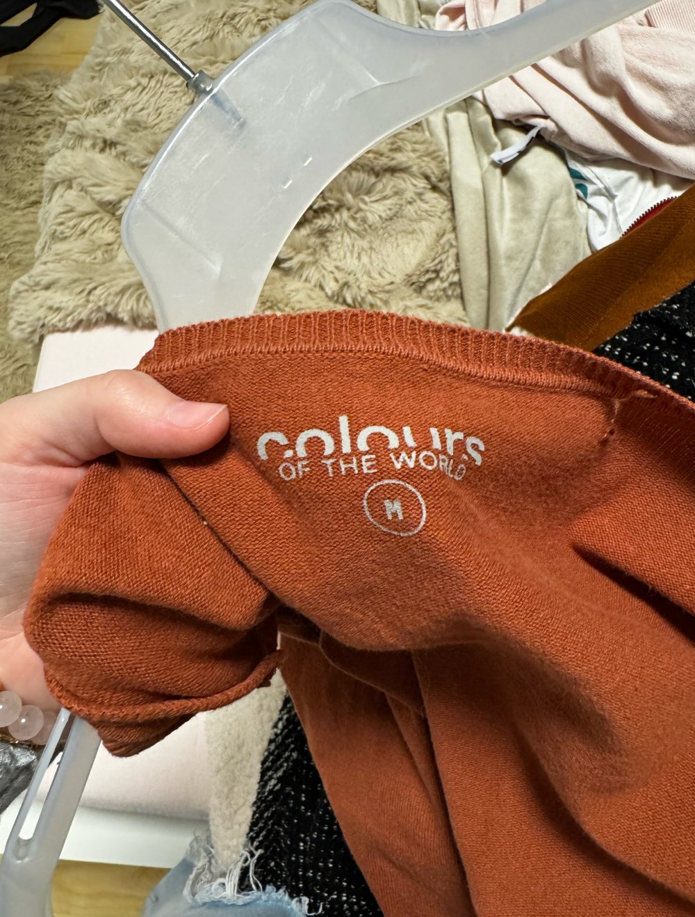 brauner Cardigan M