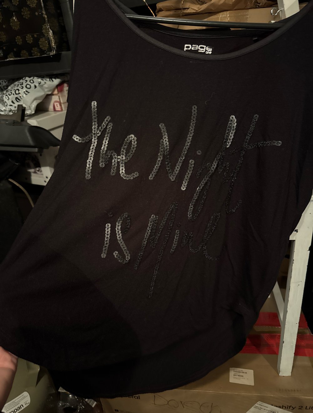 Schönes schwarze tshirt M