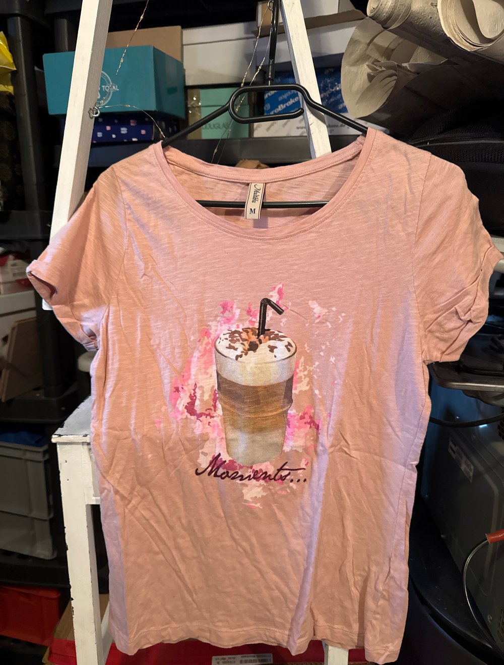 sehr süße Kaffee tshirt M