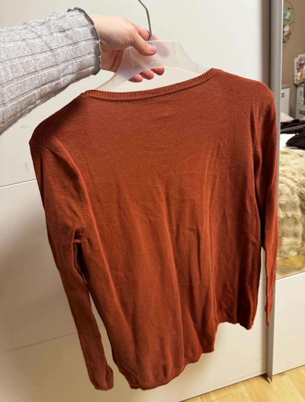 brauner Cardigan M