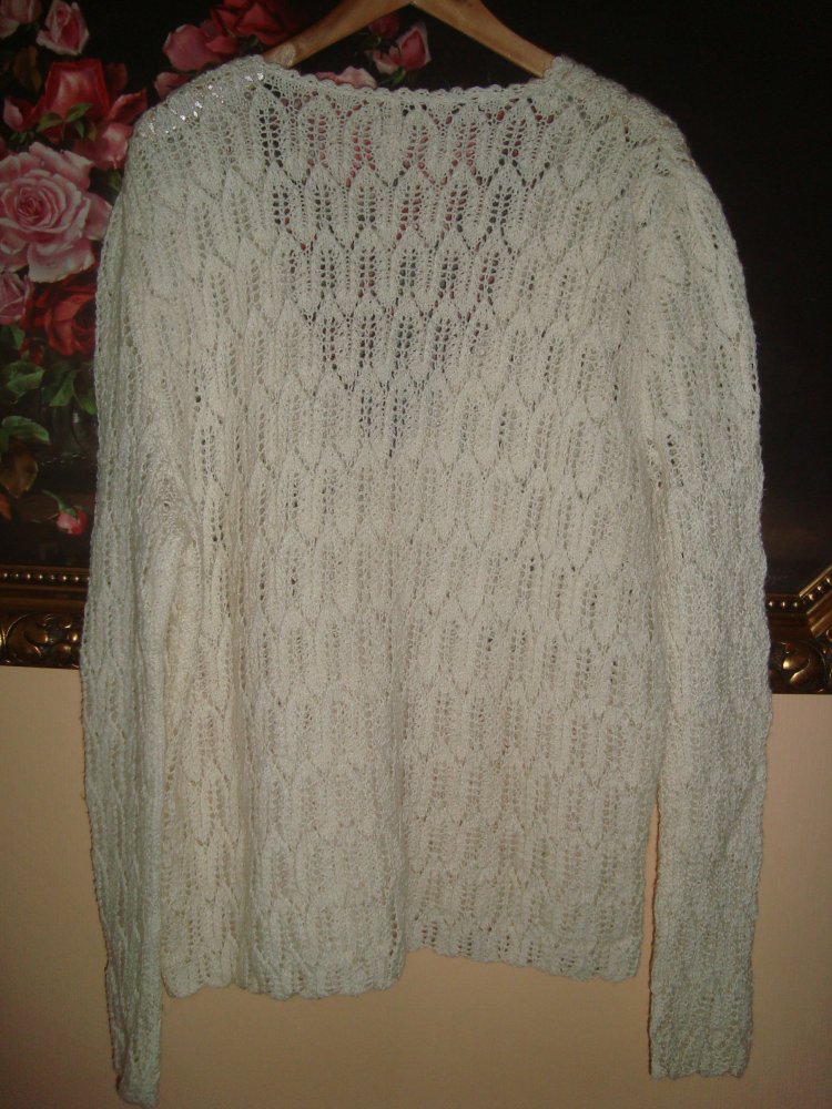 Echte Handarbeit-Vintage Strickset Gr.44/46