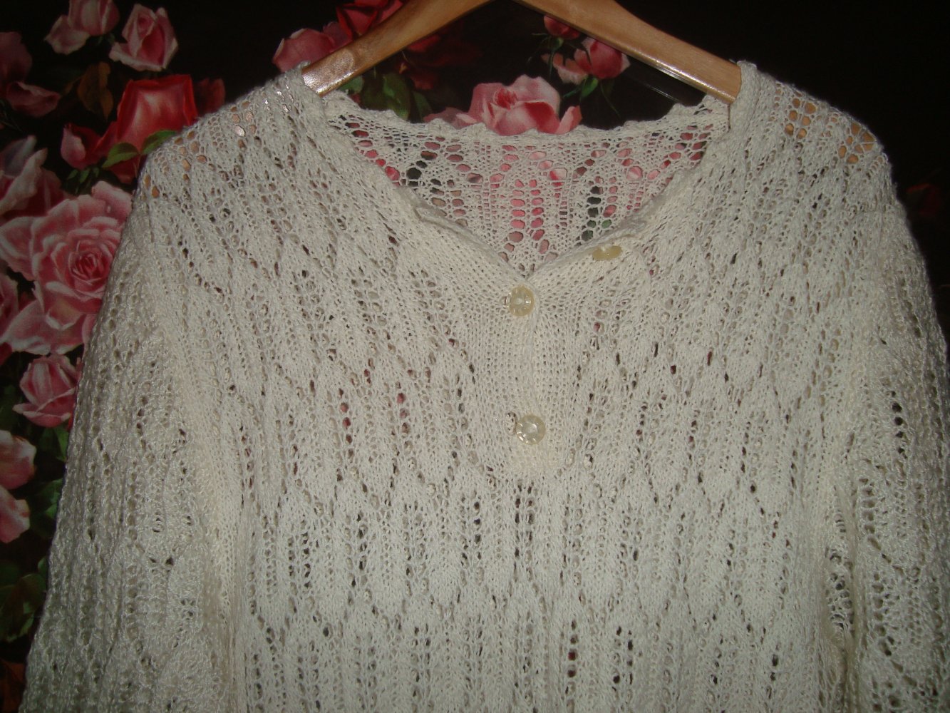 Echte Handarbeit-Vintage Strickset Gr.44/46