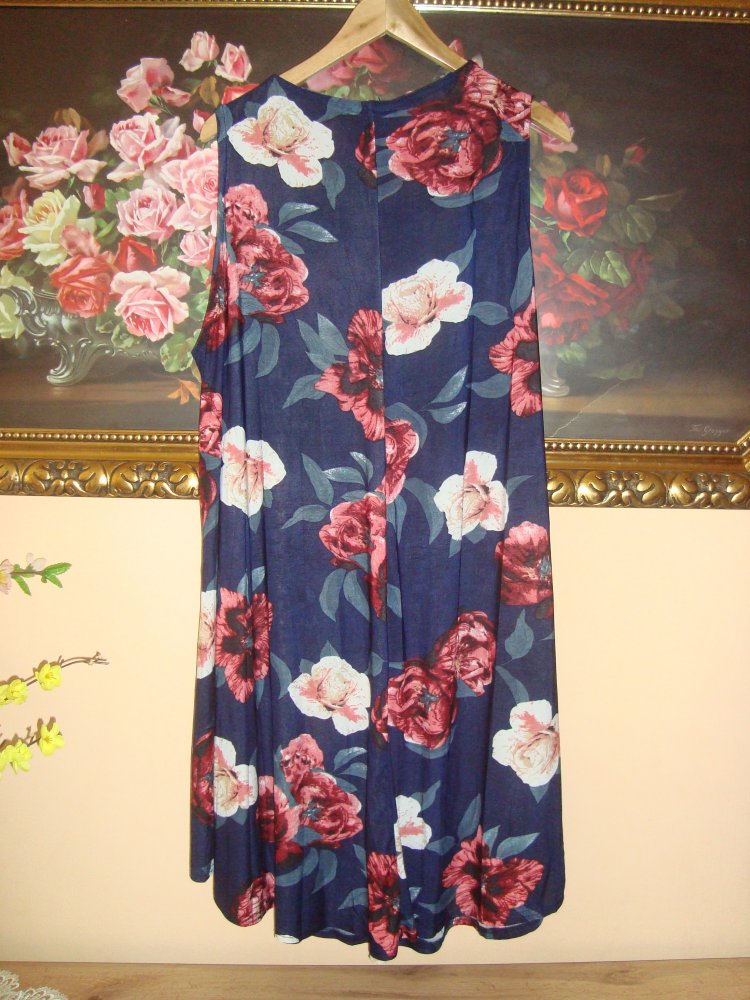 Sommerkleid im Blütenprint Gr.46