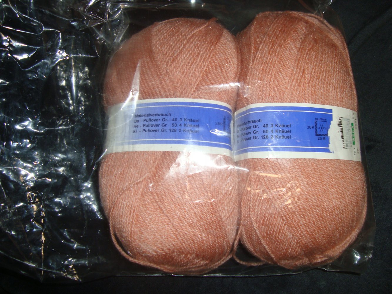 Wolle 2.x150 Gr,