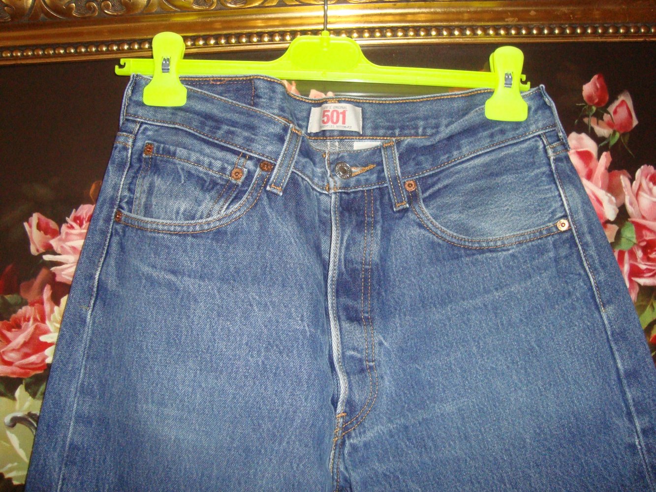 Vintage High Waist Jeans Levis 501 32/44