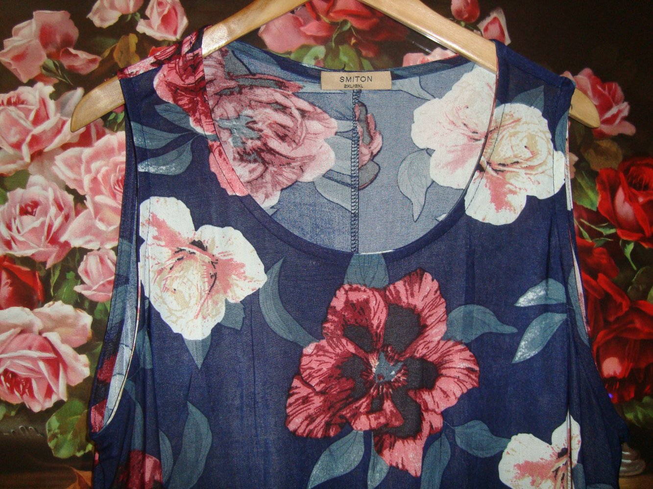 Sommerkleid im Blütenprint Gr.46