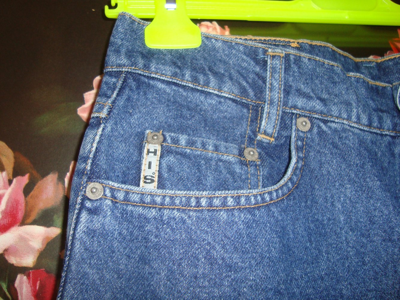 Vintage High Waist Jeans von His