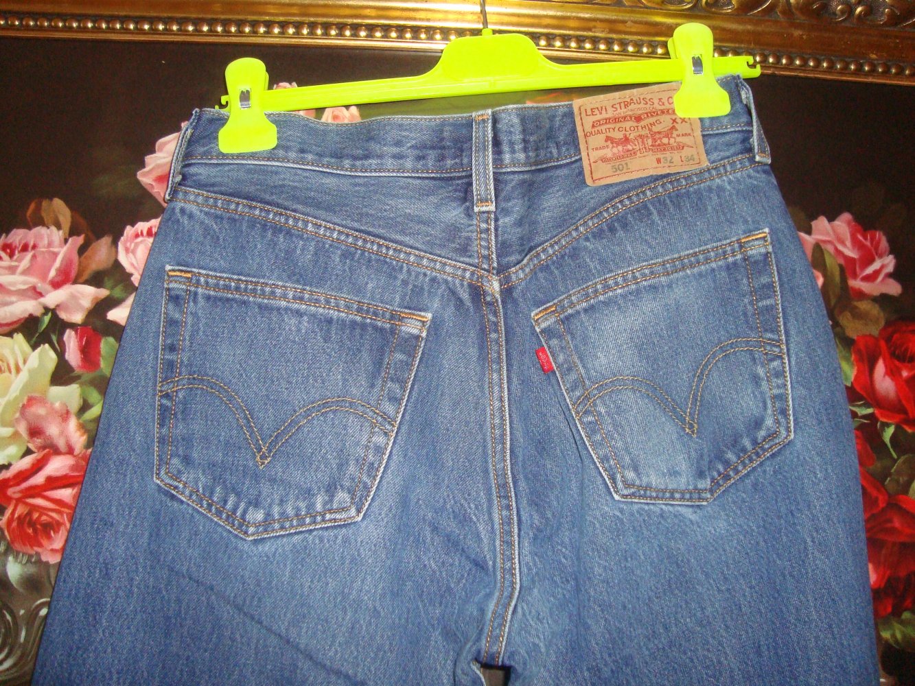 Vintage High Waist Jeans Levis 501 32/44