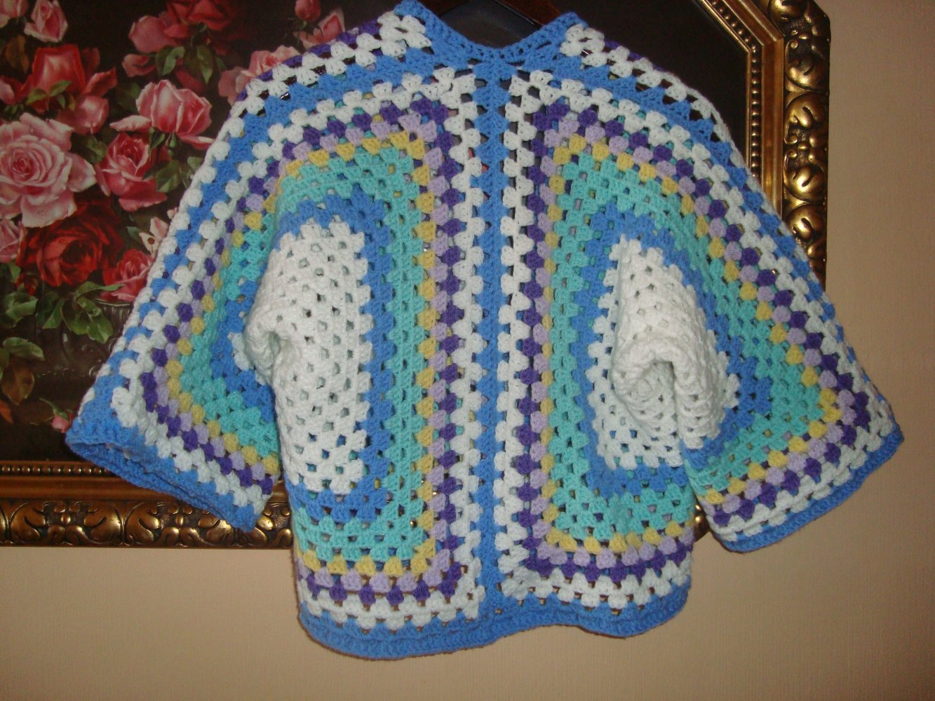 Granny Square Hexagon Jacke 36/38