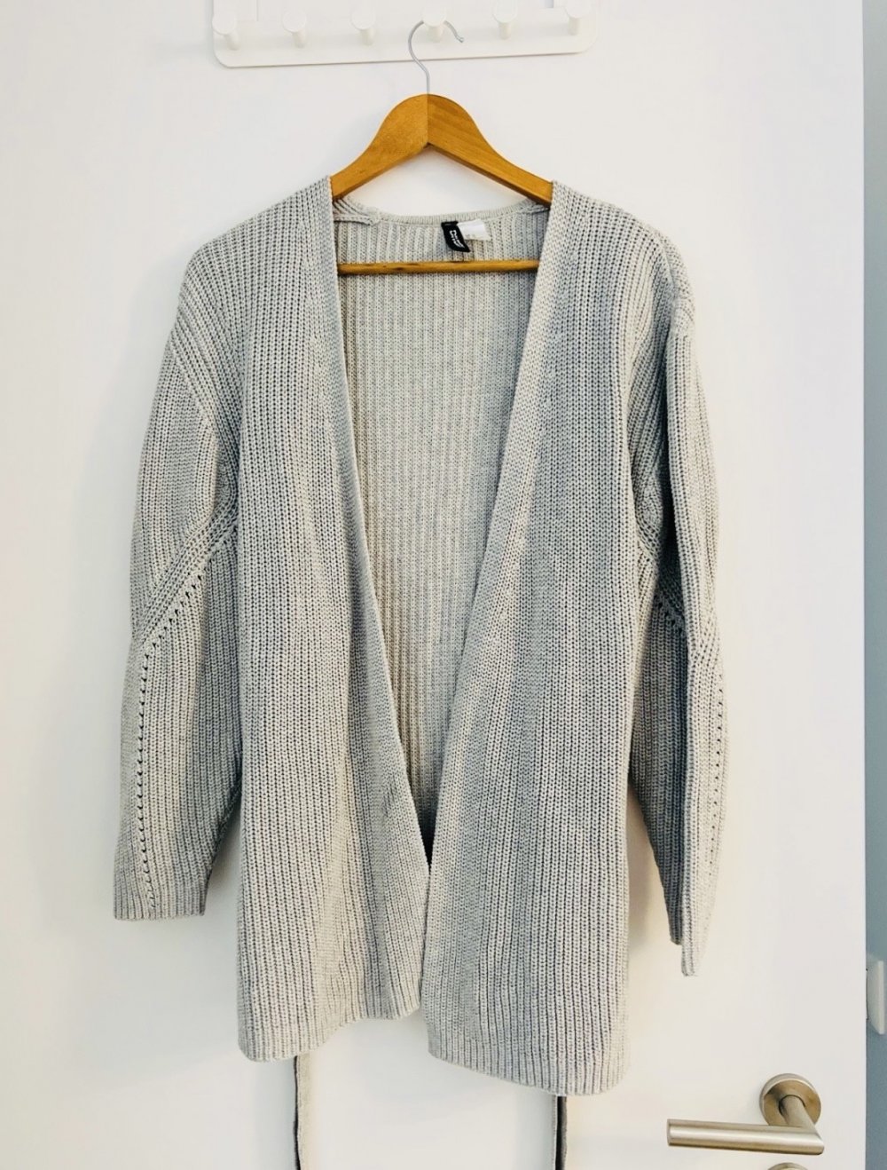 Strickjacke grau