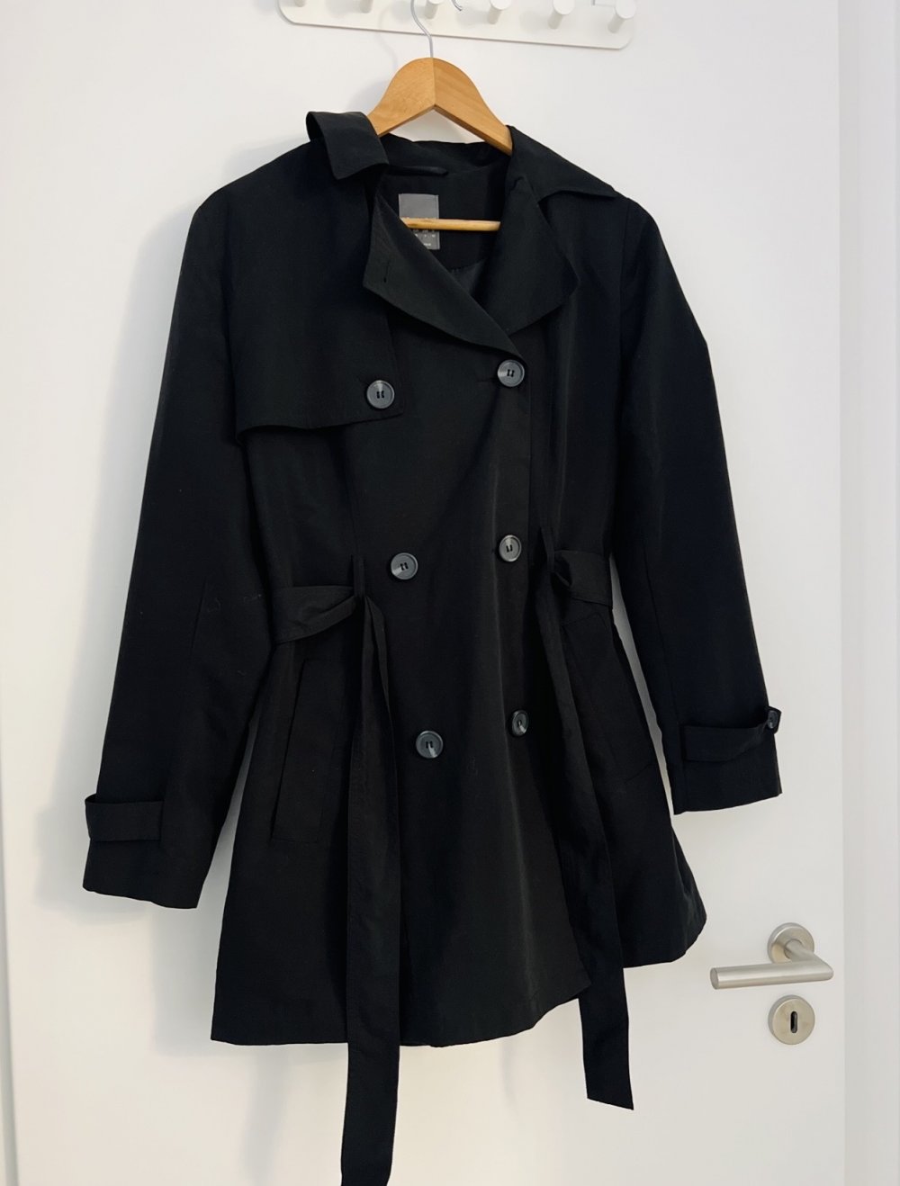 Trenchcoat schwarz