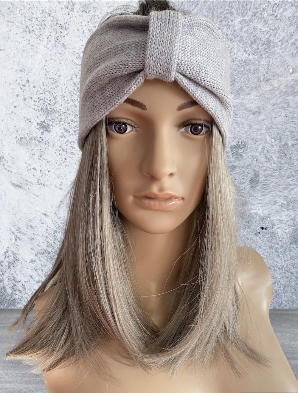 Anna Field  Wool-Stirnband Ohrenwärmer Ohrenschützer aus 100% Wolle in Grau One Size Neu!