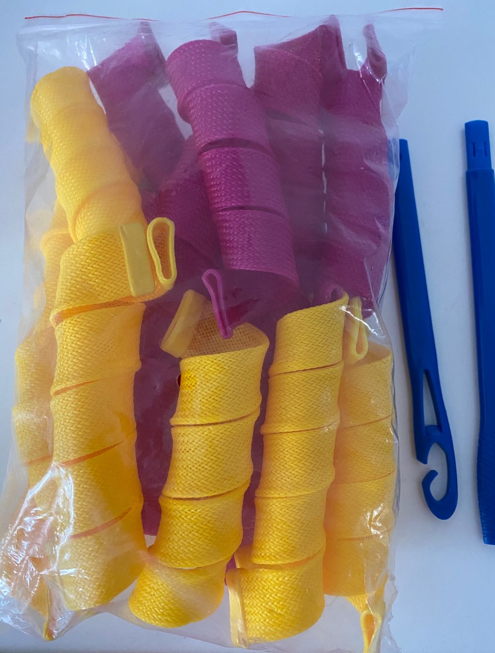 18 Stk. Magische Lockenwickler Walzen NEU!