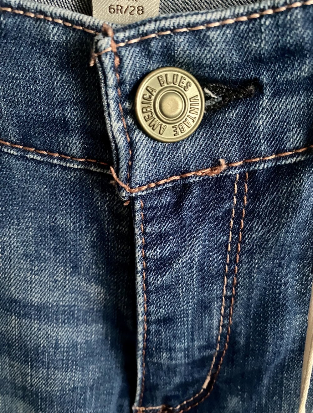 American Vintage Damen Ripped Skinny Jeans The Boho Skinny Gr.6R/28 (38 D) Neu mit Etikett.