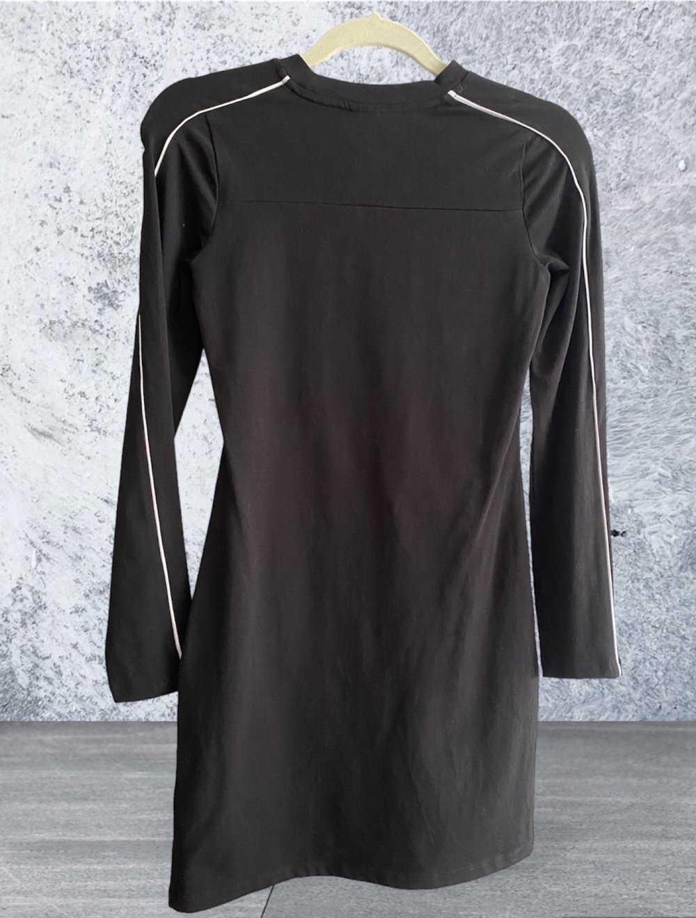 PUMA Damen Sport Stretch Langarm Kleid in Schwarz Gr.S NEU!