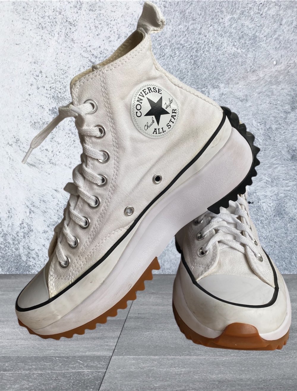 CONVERSE
CHUCK TAYLOR ALL STAR HIGH-TOP SNEAKERS WITH TRACK SOLE Gr.39