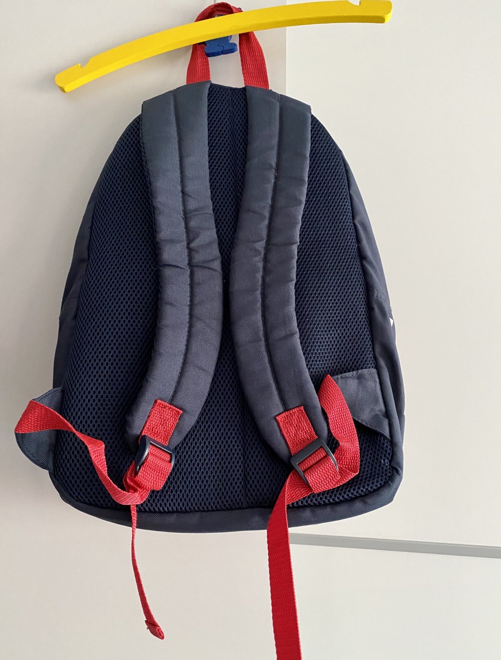 HENRI LLOYD Rucksack in Rot/Marineblau