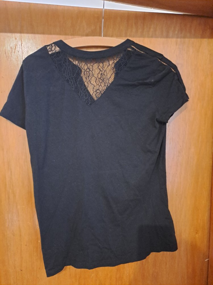 Schwarze Bluse